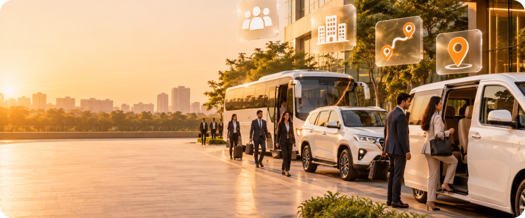Corporate group transportation
